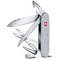 Швейцарський ніж Victorinox Farmer X 93мм/10функ/рифл.срібло (0.8271.26) Швейцарський ніж Victorinox Farmer X 93мм/10функ/рифл.срібло (0.8271.26)