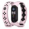 Ремінець MiJobs Sport Style для Xiaomi Mi Band 5/6 Pink Black