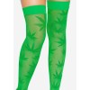 Панчохи Leg Avenue 420 Net thigh highs Green в інтернет супермаркеті PbayMarket!