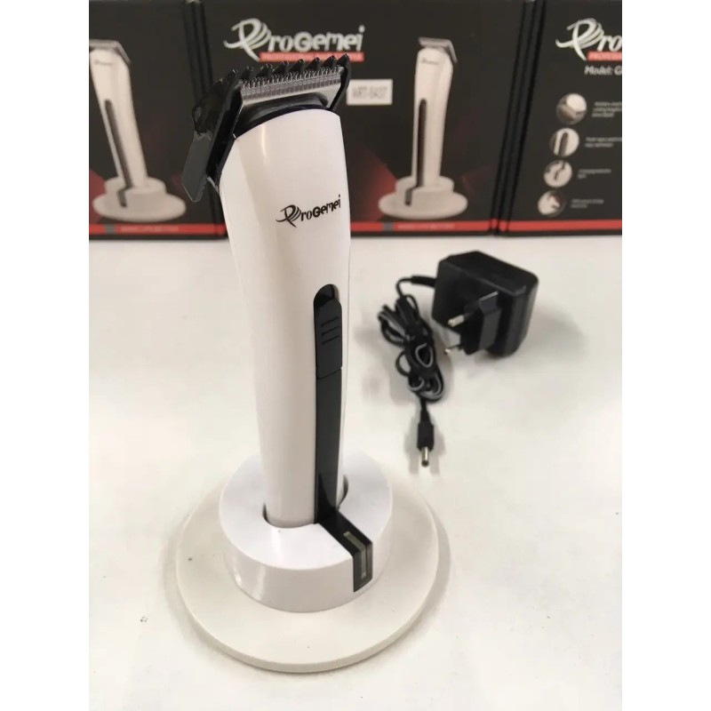Машинки для стрижки волосся акумуляторна на підставці Gemei GM-725