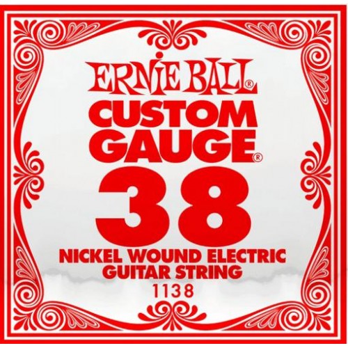 Струна Ernie Ball 1138 Nickel Wound Electric Guitar String .038 Струна Ernie Ball 1138 Nickel Wound Electric Guitar String .038