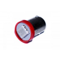 Світлодіодна лампа AllLight T 8.5 1 діод 5050 BA9S 12V 0.45W RED