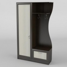 Передпокій Тиса Мебель-10 Венге Молочний 204.5x35x120 см