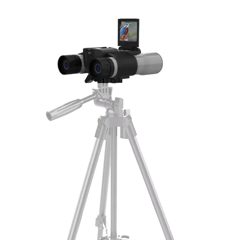 Електронний бінокль з камерою і фотоапаратом Nectronix W32, 12Х зум, Full HD1080P