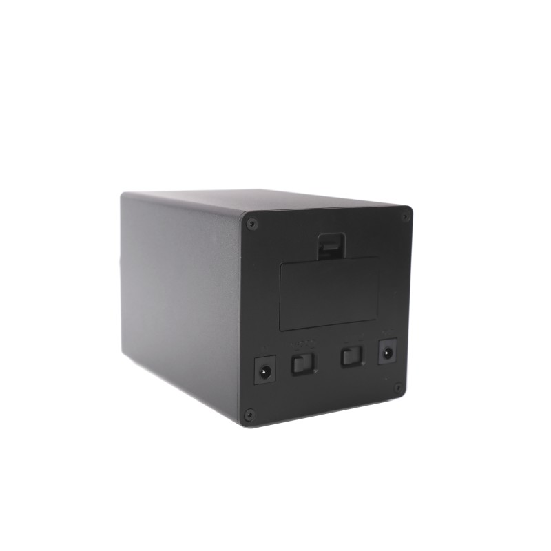 Шкатулка Salvadore для підзаводу 1 годинника MB/411/B 11х11х17,5 см Чорний