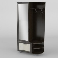 Передпокій Тиса Мебель-12 Венге Молочний 204.5x35x100 см Передпокій Тиса Мебель-12 Венге Молочний 204.5x35x100 см