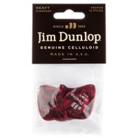 Медіатори Dunlop 483P09HV Genuine Celluloid Classic Red Pearloid Heavy Player's Pack (12 шт.) Медіатори Dunlop 483P09HV Genuine Celluloid Classic Red Pearloid Heavy Player's Pack (12 шт.)