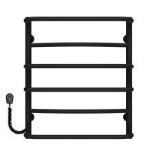 Рушникосушарка електрична Аквамікс П6 500х600 Deffi Чорний EF16 (C.AM.60.50.6.E.B.L.5)