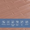 Самоклеюча декоративна 3D панель Sticker Wall SW-00001715 Кладка кави з молоком 700x770x5 мм