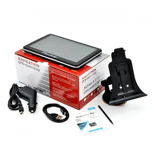 Автомобільний GPS-навігатор Pioneer Pi7215 TRUCK + КАРТА ПАМ'ЯТІ 32GB (pi_7215215)