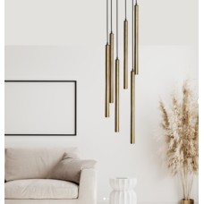 Світильник MSK Electric Beatrice підвісний на круглій основі NL 3045-6R BN