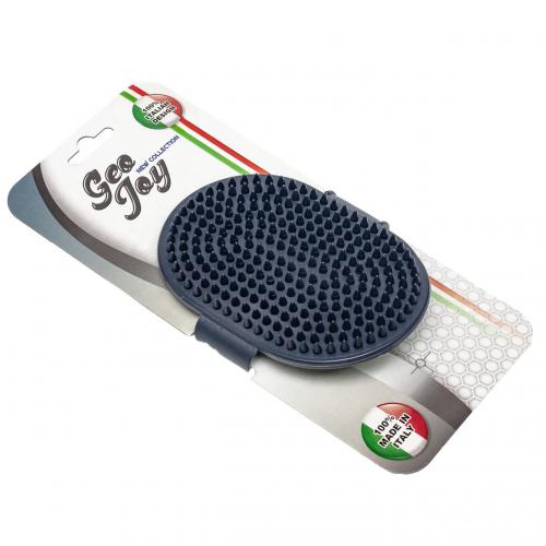 Щітка резинова GeorPlast GeoJoy Short 27х13,5х1 см Антрацит Щітка резинова GeorPlast GeoJoy Short 27х13,5х1 см Антрацит