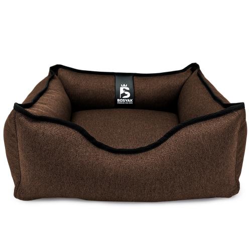 Лежак ліжко для собак та котів EGO Bosyak Рогожка XS 50x45 Коричневий (спальне місце для собак та котів) Лежак ліжко для собак та котів EGO Bosyak Рогожка XS 50x45 Коричневий (спальне місце для собак та котів)