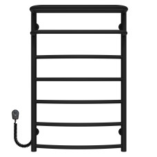 Рушникосушарка електрична Готель П7 500х800 Deffi Чорний EF16 (C.OD.80.50.7.E.B.L.5)