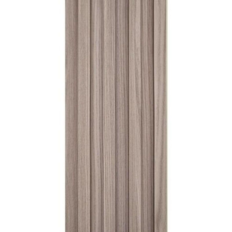 Декоративна стінова рейка Sticker Wall WPC 3000x160x23 мм Латте (SW-00001856)