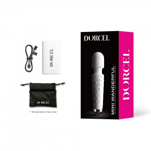 Мінівібромасажер Dorcel Wand Mini Wanderful White в інтернет супермаркеті PbayMarket!