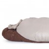 Спальний мішок з натуральним пухом Naturehike Snowbird NH20YD001 L 205x80 см Коричневий (2241557739)