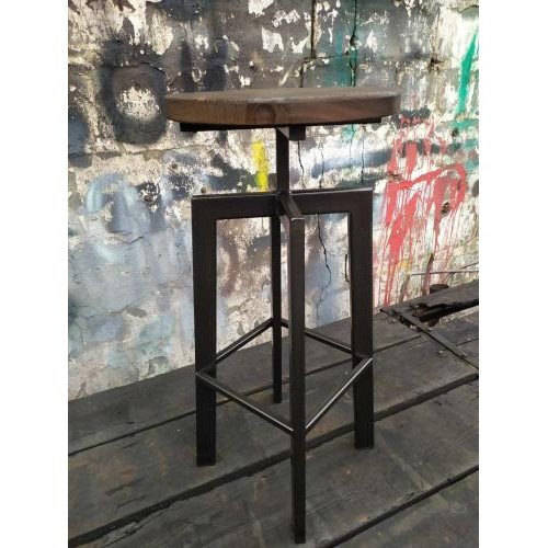 Барний стілець GoodsMetall у стилі ЛОФТ 750х300х300 мм Дублін