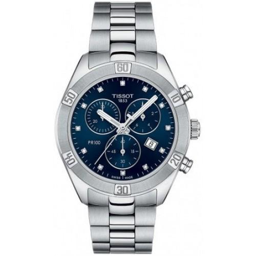 Годинник Tissot PR 100 Sport Chic Chronograph T101.917.11.046.00 Годинник Tissot PR 100 Sport Chic Chronograph T101.917.11.046.00