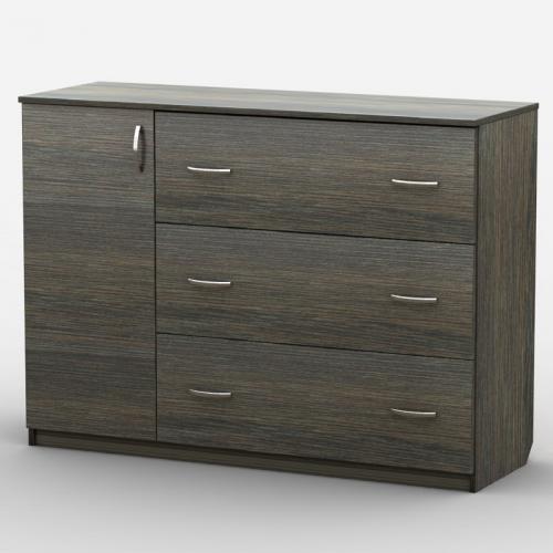 Комод Тиса Мебель АКМ-25 1 Венге 90x45x120 см