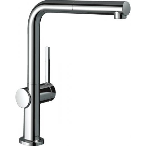 Змішувач для кухонної мийки з висувним душем Hansgrohe Talis M54 Хром 72808000 в інтернет супермаркеті PbayMarket!