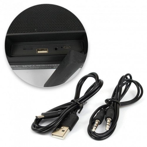 Портативна Bluetooth колонка Hopestar H24 Чорна (010324) Портативна Bluetooth колонка Hopestar H24 Чорна (010324)