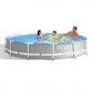 Басейн каркасний Intex Prism Frame 366-76 см 6503 л Сірий (26710)