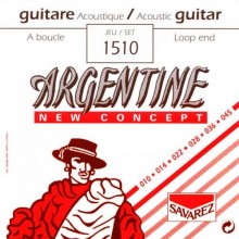 Струни для акустичної гітари Savarez 1510 Argentine Gypsy Jazz Acoustic Guitar Strings 10/45