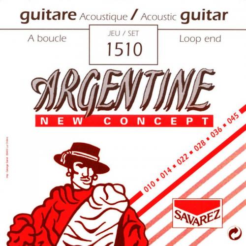 Струни для акустичної гітари Savarez 1510 Argentine Gypsy Jazz Acoustic Guitar Strings 10/45 Струни для акустичної гітари Savarez 1510 Argentine Gypsy Jazz Acoustic Guitar Strings 10/45