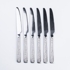 Набір столових ножів TS Kitchen 6 шт нержавіюча сталь гальванічне покриття (HP692)