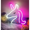 Настінна неонова вивіска світильник нічник Angel Єдиноріг UNICORN 32*32 см