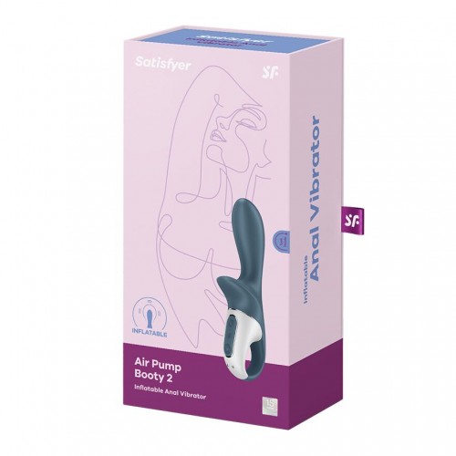 Анальний вібратор надувний Satisfyer Air Pump Booty 2 в інтернет супермаркеті PbayMarket!