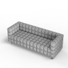 Тримісний диван KULIK SYSTEM NEXUS Антара 3 Сріблястий (hub_xbzO41174) в інтернет супермаркеті PbayMarket!