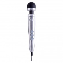 Вібромасажер DOXY Number 3 Silver, дуже потужний, живлення 220В, металевий корпус