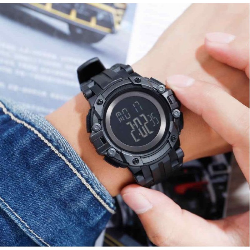 Чоловічий годинник Skmei 1545 Чорний