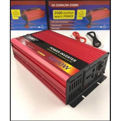 Перетворювач UKC AC/DC AR 2500W 12V інвертор (1756375508)