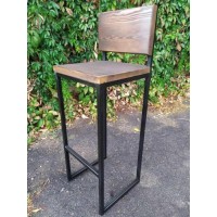 Барний стілець GoodsMetall із металу в стилі ЛОФТ 750х350х350 БС7 Барний стілець GoodsMetall із металу в стилі ЛОФТ 750х350х350 БС7