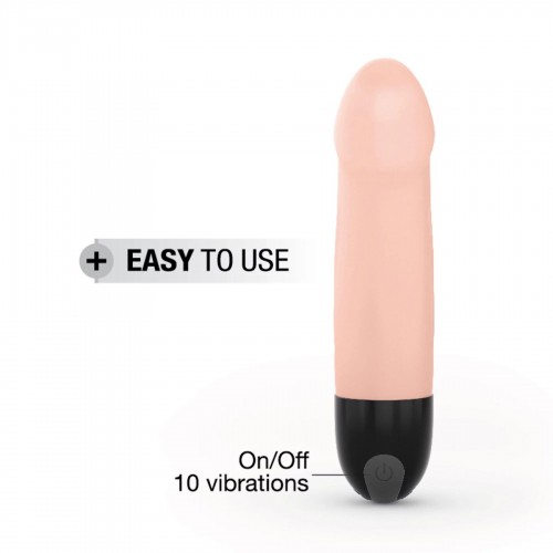 Вібратор Dorcel Real Vibration S Flesh 2.0, діаметр 3,7см, перезаряджається, для точки G в інтернет супермаркеті PbayMarket!