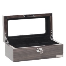 Скринька для зберігання годинників Salvadore WB/3085/BGB 23х12х9 см Коричнево-чорний