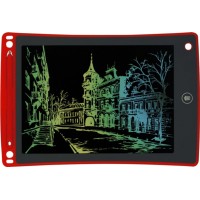 Кольоровий графічний планшет LCD-планшет для малювання Writing Tablet 12 дюймів Red (21723)