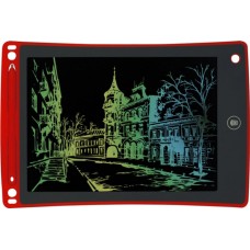 Кольоровий графічний планшет LCD-планшет для малювання Writing Tablet 12 дюймів Red (21723)