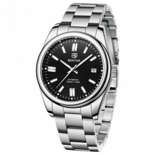 Наручний класичний годинник Benyar Automatic 10 BAR Наручний класичний годинник Benyar Automatic 10 BAR