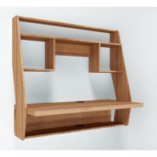 Навісний комп'ютерний стіл Comfy Home AirTable-III LB (горіх) Навісний комп'ютерний стіл Comfy Home AirTable-III LB (горіх)