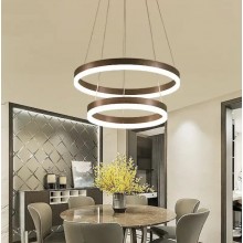 Світлодіодна люстра No Brand Олімпія PJ812 Coffee 60х80 см 2282158126