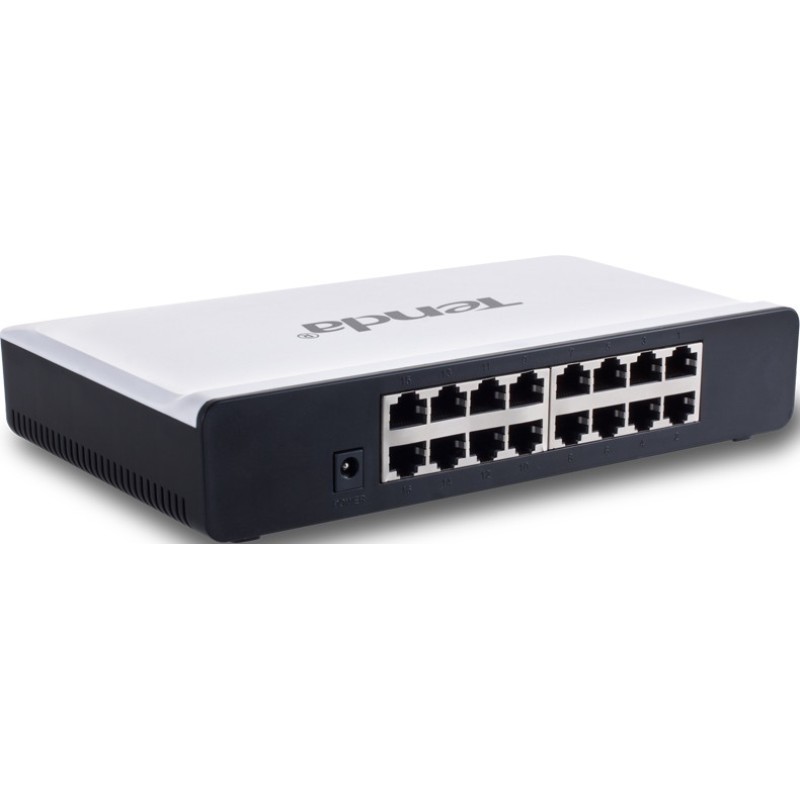 Комутатор TENDA S16 16-port 10/100