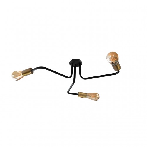 Люстра лофт MSK Electric Maze з бронзовими патронами MSK Electric NL 6060/3 BK+BN Люстра лофт MSK Electric Maze з бронзовими патронами MSK Electric NL 6060/3 BK+BN