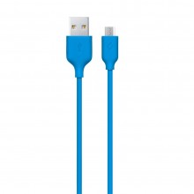 Кабель Ttec (2DK7530M) USB - мікроUSB 1.2м, Blue
