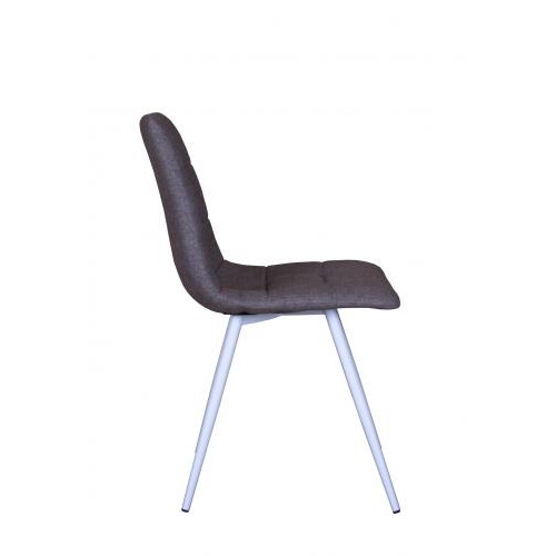 Стілець Max's furniture Норман 02 Білий/Коричневий Стілець Max's furniture Норман 02 Білий/Коричневий