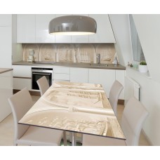 Наклейка вінілова на стіл Zatarga  