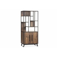 Шафа для зберігання в стилі Loft NS-2249 2030x900x400 мм Черный Шафа для зберігання в стилі Loft NS-2249 2030x900x400 мм Черный